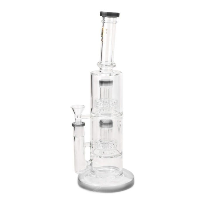 Bong de Vidro Abdz Gold - Hydra 2 Preto