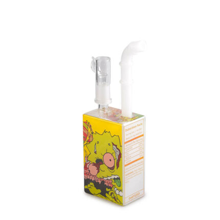 Bong de Vidro Abdz Gold - Juice Box Barth Simpson