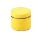 Dichavador de Metal e Silicone Grande - Amarelo