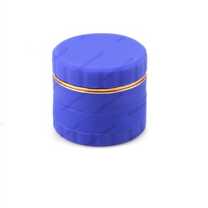 Dichavador de Metal e Silicone Grande - Azul