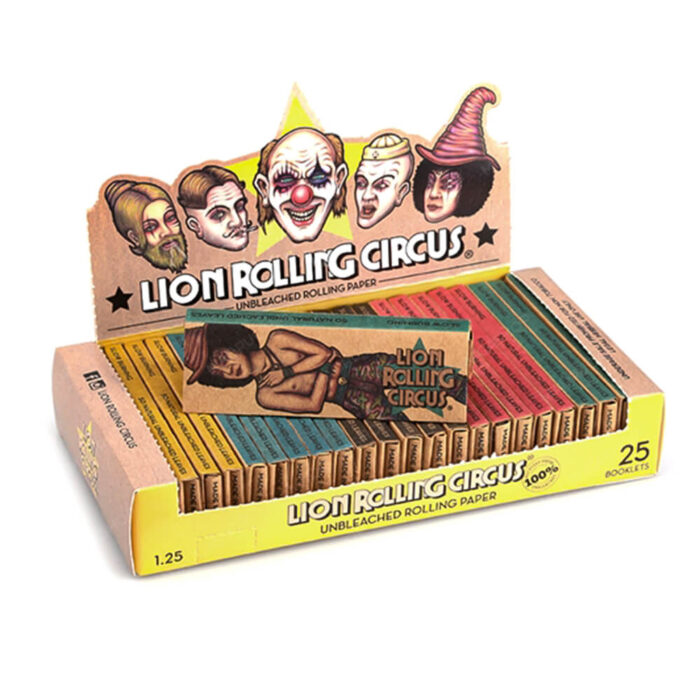 Seda Lion Rolling Circus Unbleached 1 14 (Display com 25)