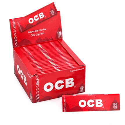 Seda OCB Red Brasil King Size (Display com 50)