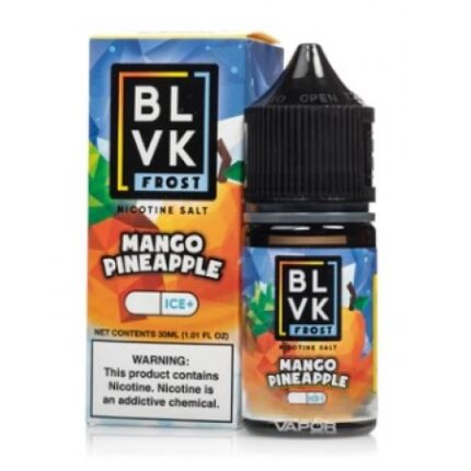 JUICE BLVK FROST - NIC SALT MANGO PINEAPPLE 30ML